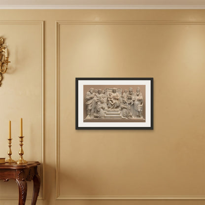Orlonzo - FRAMED CANVAS BLACK 7550cm3020 ROOM
