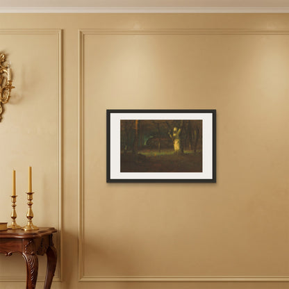 Orlonzo - FRAMED CANVAS BLACK 7550cm3020 ROOM