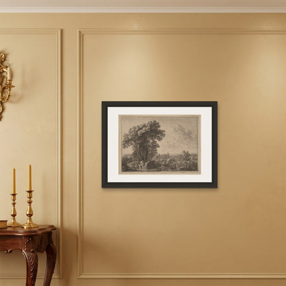 Orlonzo - FRAMED CANVAS BLACK 8060cm3224 ROOM