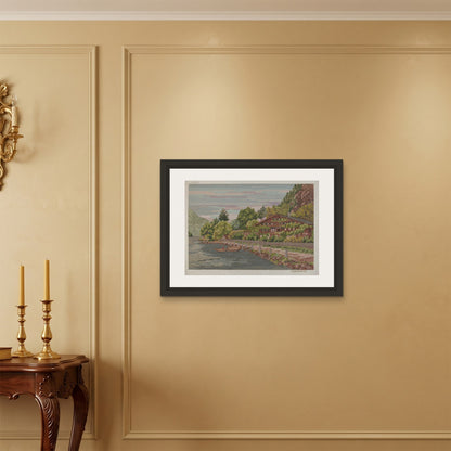 Orlonzo - FRAMED CANVAS BLACK 8060cm3224 ROOM