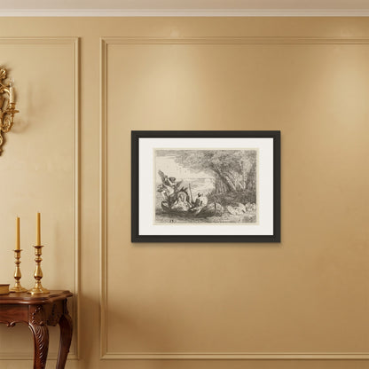 Orlonzo - FRAMED CANVAS BLACK 8060cm3224 ROOM