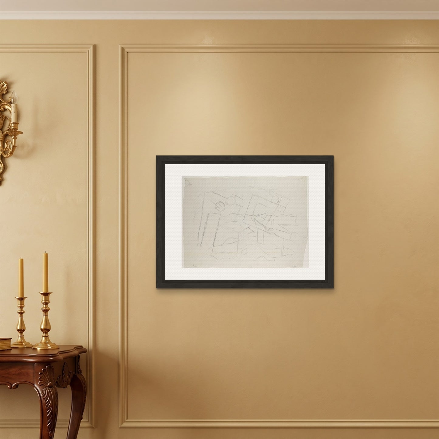 Orlonzo - FRAMED CANVAS BLACK 8060cm3224 ROOM