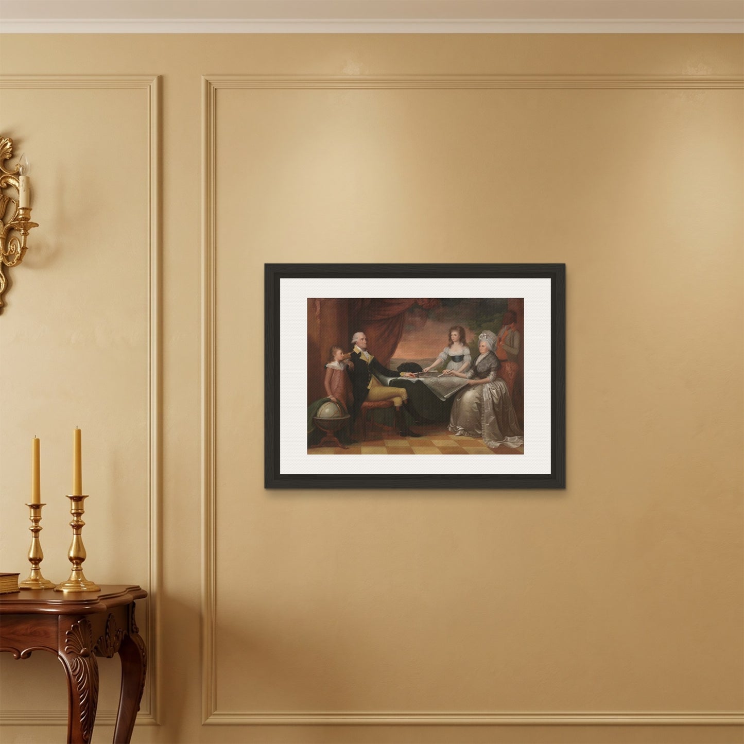 Orlonzo - FRAMED CANVAS BLACK 8060cm3224 ROOM