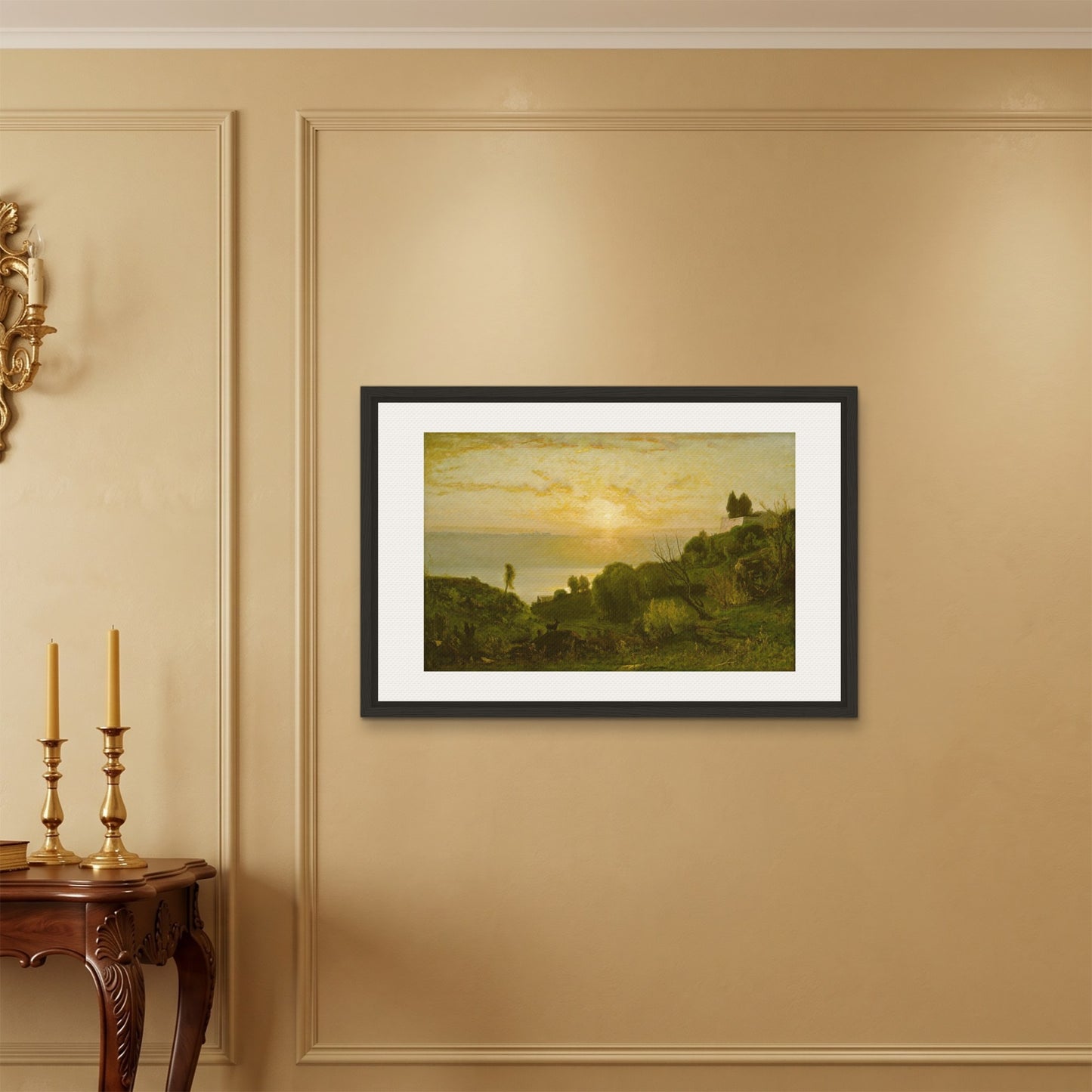 Orlonzo - FRAMED CANVAS BLACK 9060cm3624 ROOM