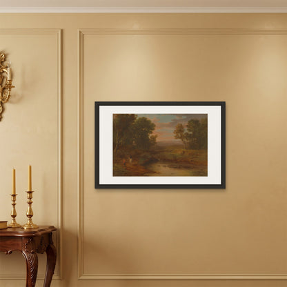 Orlonzo - FRAMED CANVAS BLACK 9060cm3624 ROOM
