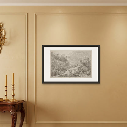 Orlonzo - FRAMED CANVAS BLACK 9060cm3624 ROOM