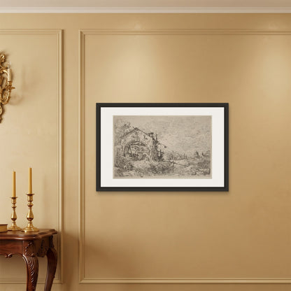 Orlonzo - FRAMED CANVAS BLACK 9060cm3624 ROOM