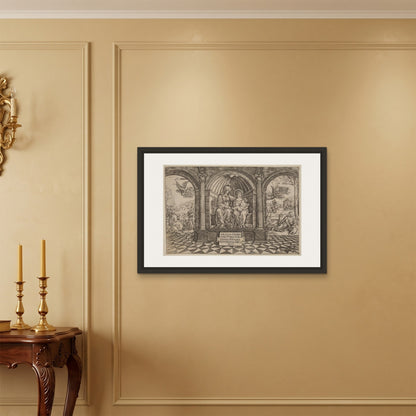 Orlonzo - FRAMED CANVAS BLACK 9060cm3624 ROOM