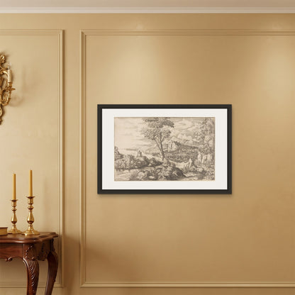 Orlonzo - FRAMED CANVAS BLACK 9060cm3624 ROOM