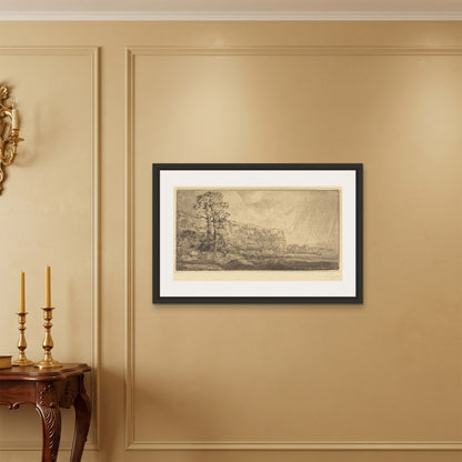 Orlonzo - FRAMED CANVAS BLACK 9060cm3624 ROOM