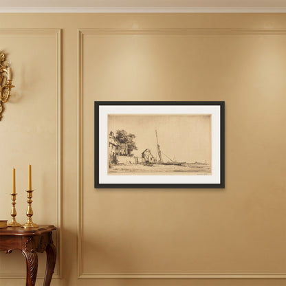 Orlonzo - FRAMED CANVAS BLACK 9060cm3624 ROOM