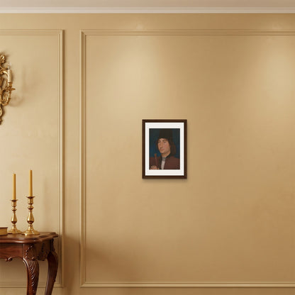 Orlonzo - FRAMED CANVAS DARK WOOD 30x40cm12x16 ROOM