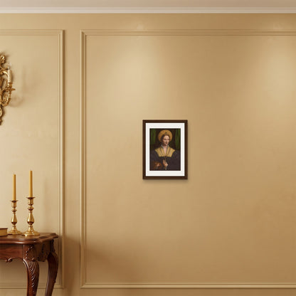 Orlonzo - FRAMED CANVAS DARK WOOD 30x40cm12x16 ROOM