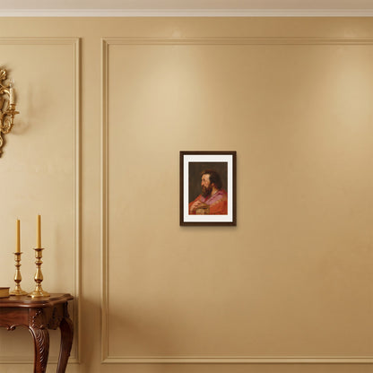 Orlonzo - FRAMED CANVAS DARK WOOD 30x40cm12x16 ROOM
