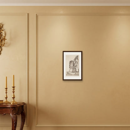 Orlonzo - FRAMED CANVAS DARK WOOD 30x45cm12x18 ROOM