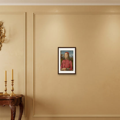 Orlonzo - FRAMED CANVAS DARK WOOD 30x45cm12x18 ROOM