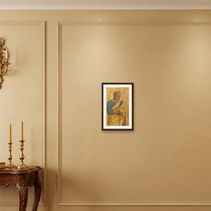 Orlonzo - FRAMED CANVAS DARK WOOD 30x45cm12x18 ROOM