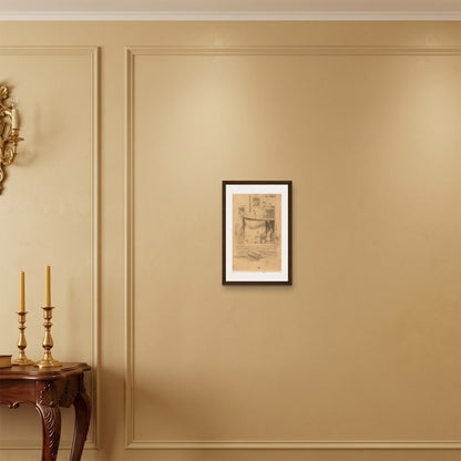 Orlonzo - FRAMED CANVAS DARK WOOD 30x45cm12x18 ROOM