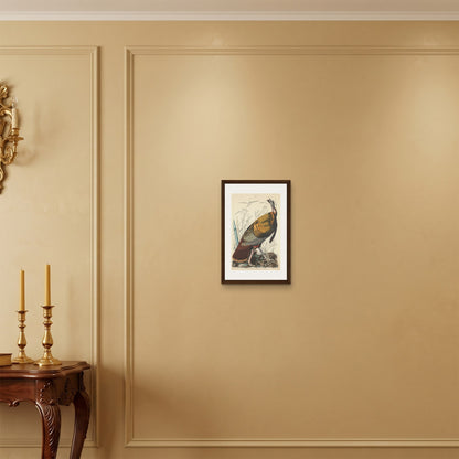 Orlonzo - FRAMED CANVAS DARK WOOD 30x45cm12x18 ROOM