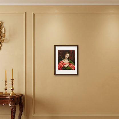 Orlonzo - FRAMED CANVAS DARK WOOD 40x50cm16x20 ROOM