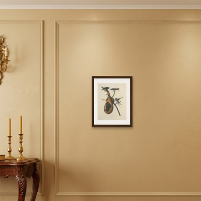 Orlonzo - FRAMED CANVAS DARK WOOD 40x50cm16x20 ROOM