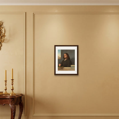Orlonzo - FRAMED CANVAS DARK WOOD 40x50cm16x20 ROOM