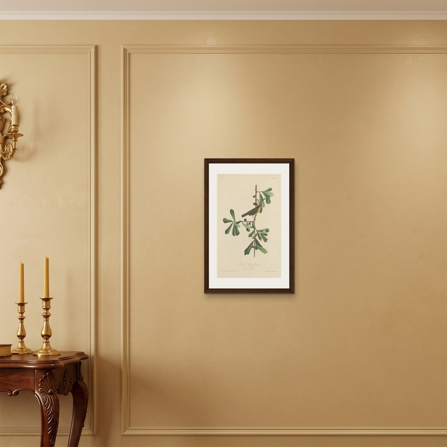 Orlonzo - FRAMED CANVAS DARK WOOD 40x60cm16x24 ROOM