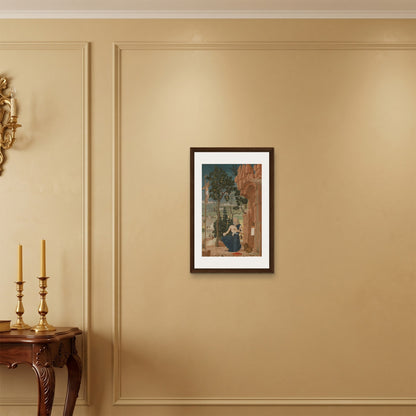 Orlonzo - FRAMED CANVAS DARK WOOD 40x60cm16x24 ROOM