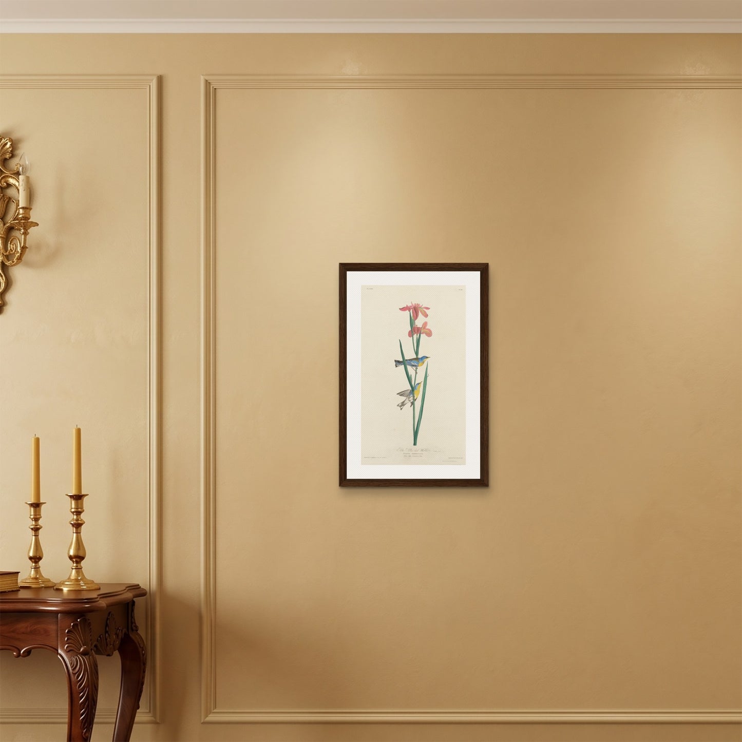 Orlonzo - FRAMED CANVAS DARK WOOD 40x60cm16x24 ROOM