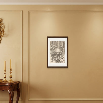Orlonzo - FRAMED CANVAS DARK WOOD 40x60cm16x24 ROOM