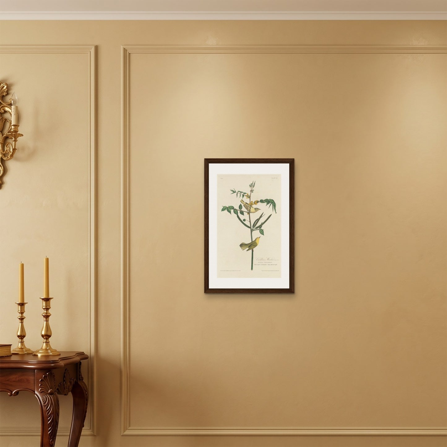 Orlonzo - FRAMED CANVAS DARK WOOD 40x60cm16x24 ROOM