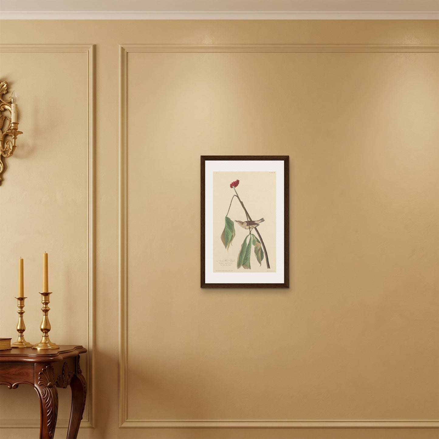 Orlonzo - FRAMED CANVAS DARK WOOD 40x60cm16x24 ROOM