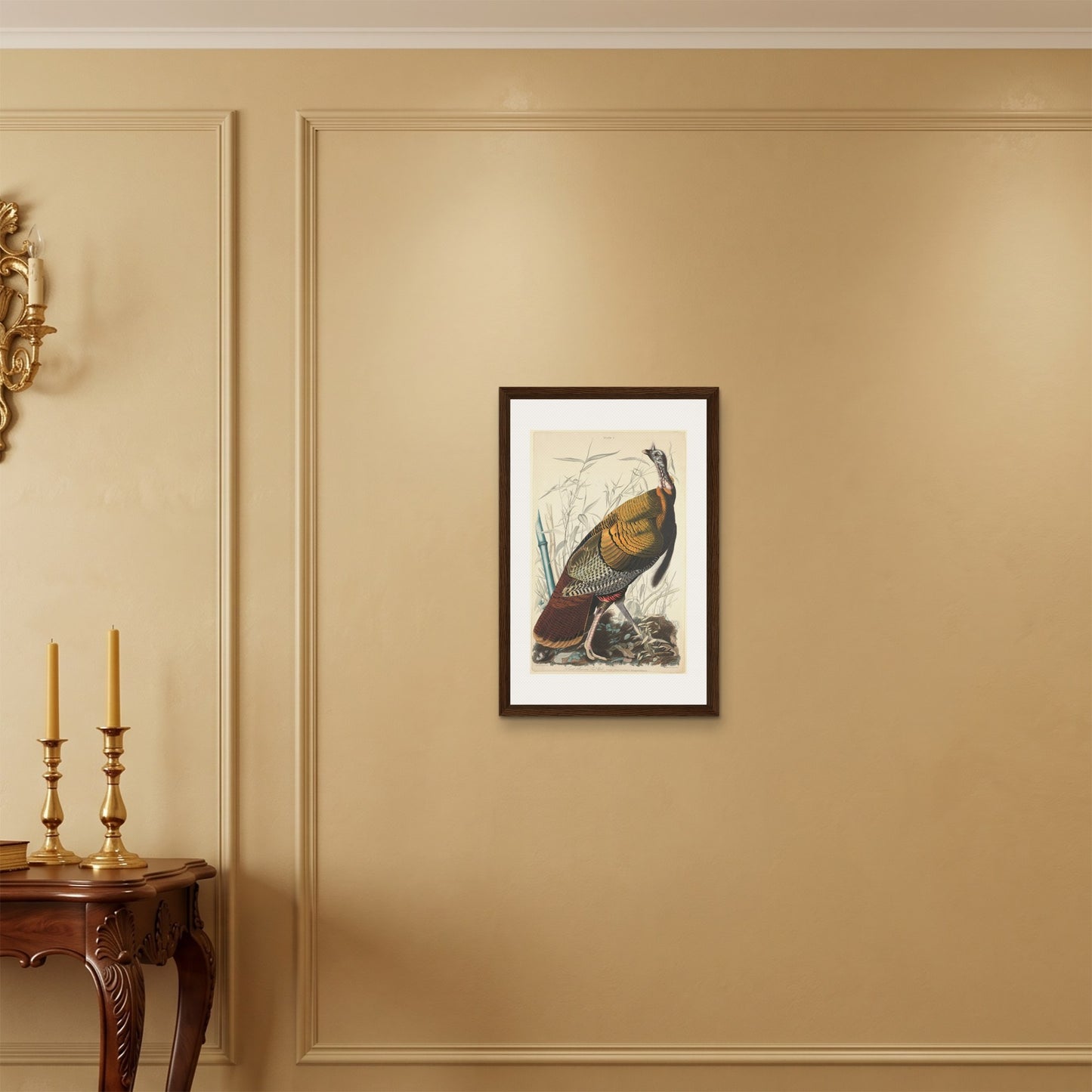 Orlonzo - FRAMED CANVAS DARK WOOD 40x60cm16x24 ROOM