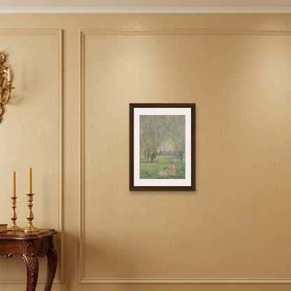 Orlonzo - FRAMED CANVAS DARK WOOD 45x60cm18x24 ROOM