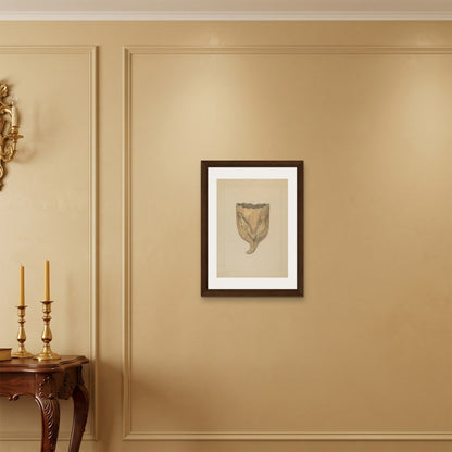 Orlonzo - FRAMED CANVAS DARK WOOD 45x60cm18x24 ROOM