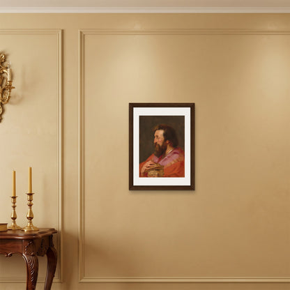 Orlonzo - FRAMED CANVAS DARK WOOD 45x60cm18x24 ROOM