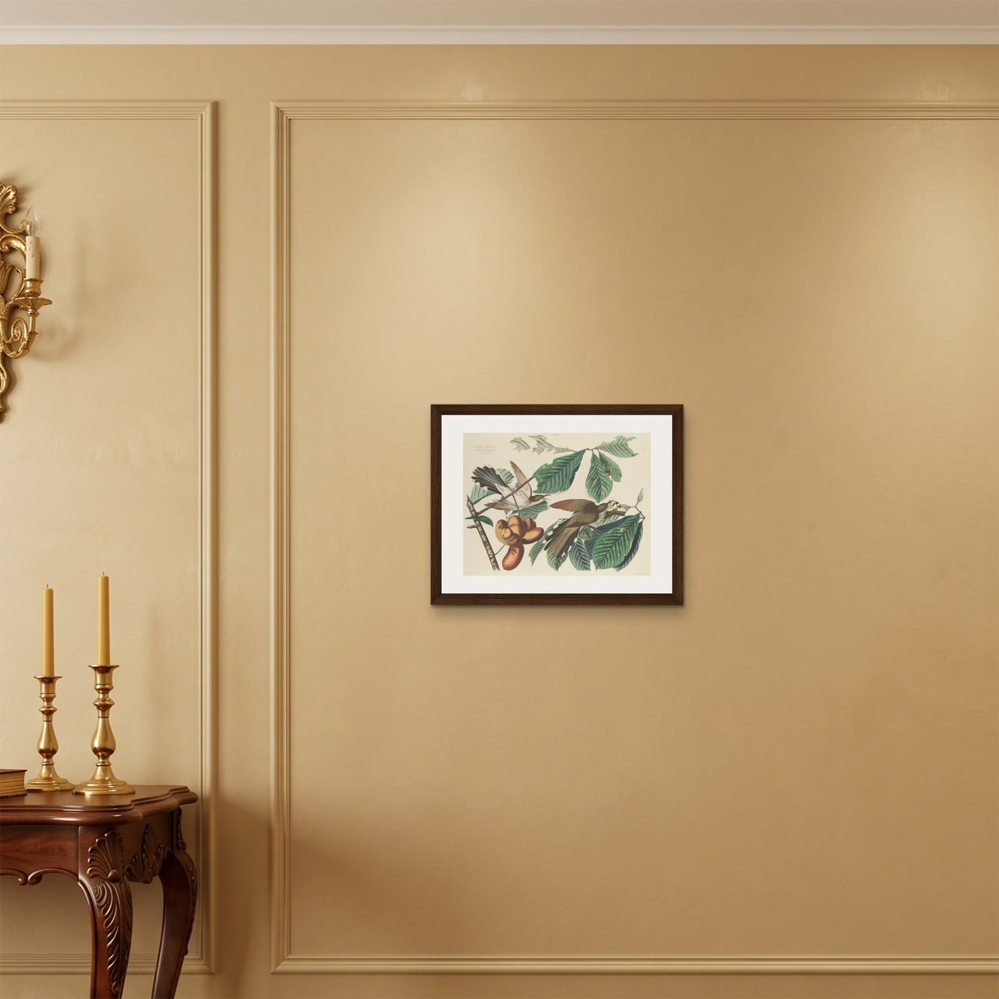 Orlonzo - FRAMED CANVAS DARK WOOD 5040cm2016 ROOM