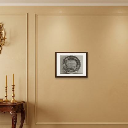 Orlonzo - FRAMED CANVAS DARK WOOD 5040cm2016 ROOM