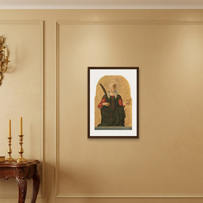 Orlonzo - FRAMED CANVAS DARK WOOD 50x70cm20x28 ROOM