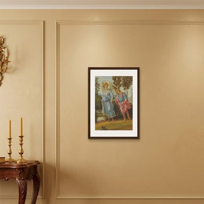 Orlonzo - FRAMED CANVAS DARK WOOD 50x70cm20x28 ROOM