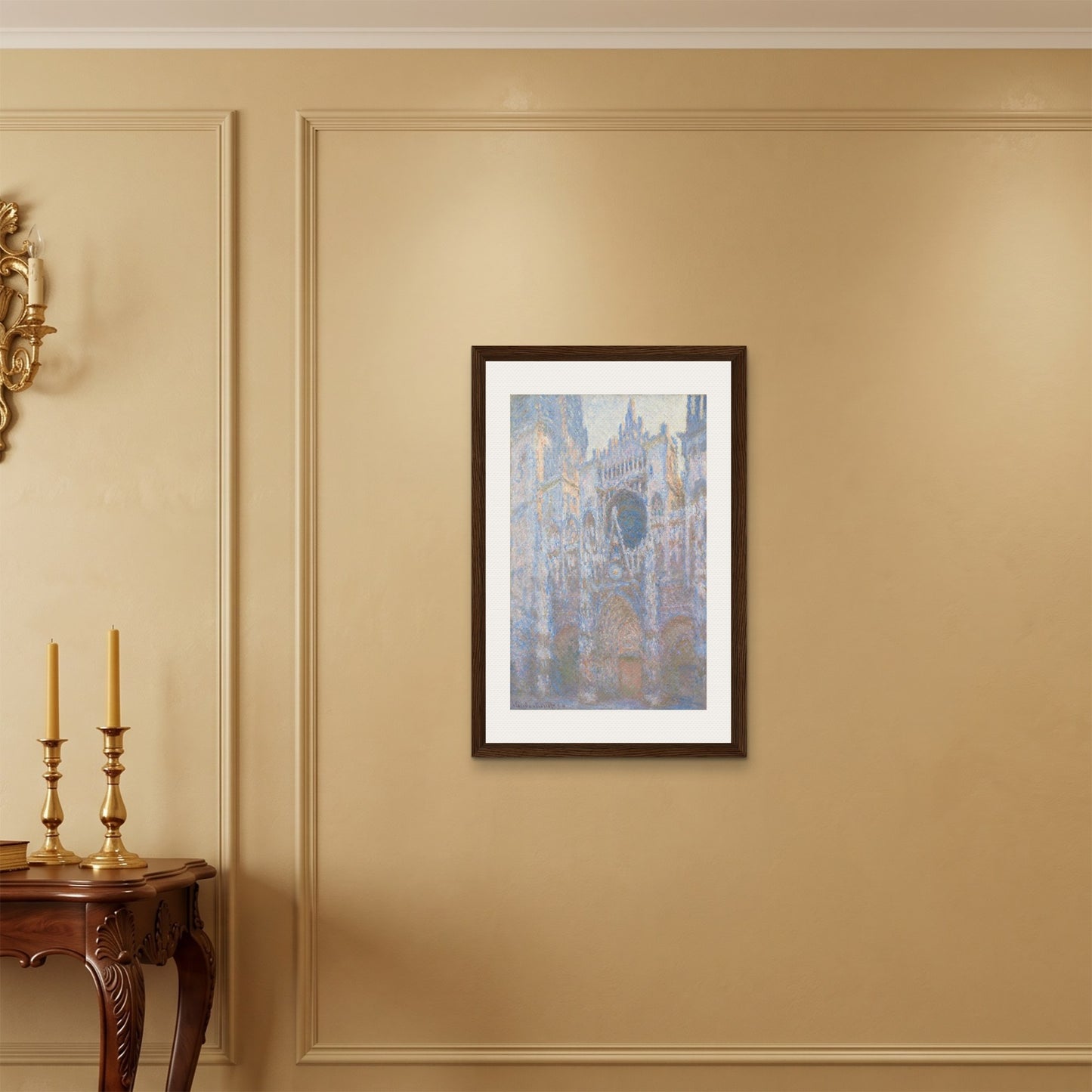 Orlonzo - FRAMED CANVAS DARK WOOD 50x75cm20x30 ROOM
