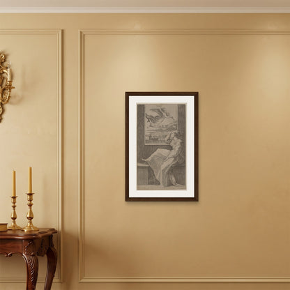 Orlonzo - FRAMED CANVAS DARK WOOD 50x75cm20x30 ROOM