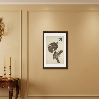 Orlonzo - FRAMED CANVAS DARK WOOD 50x75cm20x30 ROOM