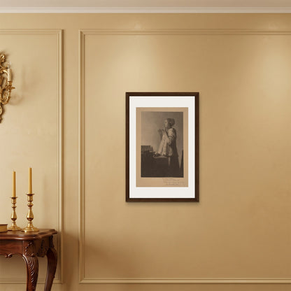 Orlonzo - FRAMED CANVAS DARK WOOD 50x75cm20x30 ROOM