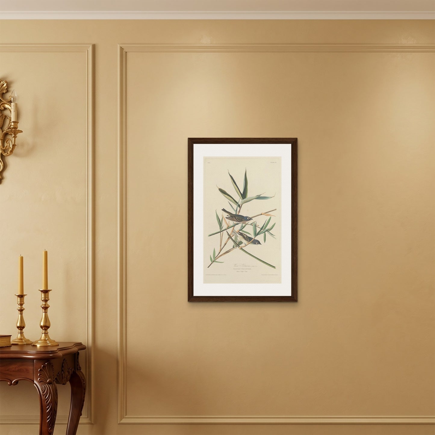 Orlonzo - FRAMED CANVAS DARK WOOD 50x75cm20x30 ROOM