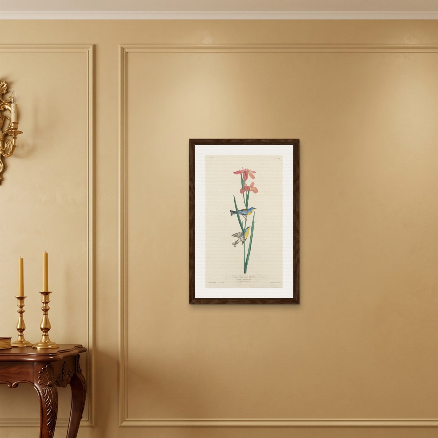 Orlonzo - FRAMED CANVAS DARK WOOD 50x75cm20x30 ROOM
