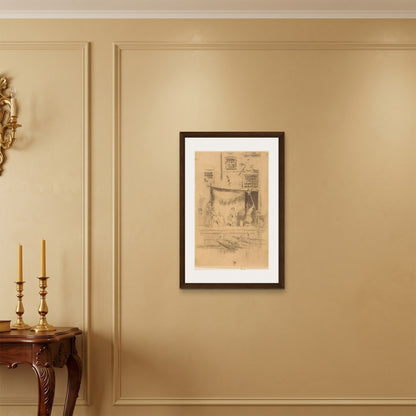 Orlonzo - FRAMED CANVAS DARK WOOD 50x75cm20x30 ROOM