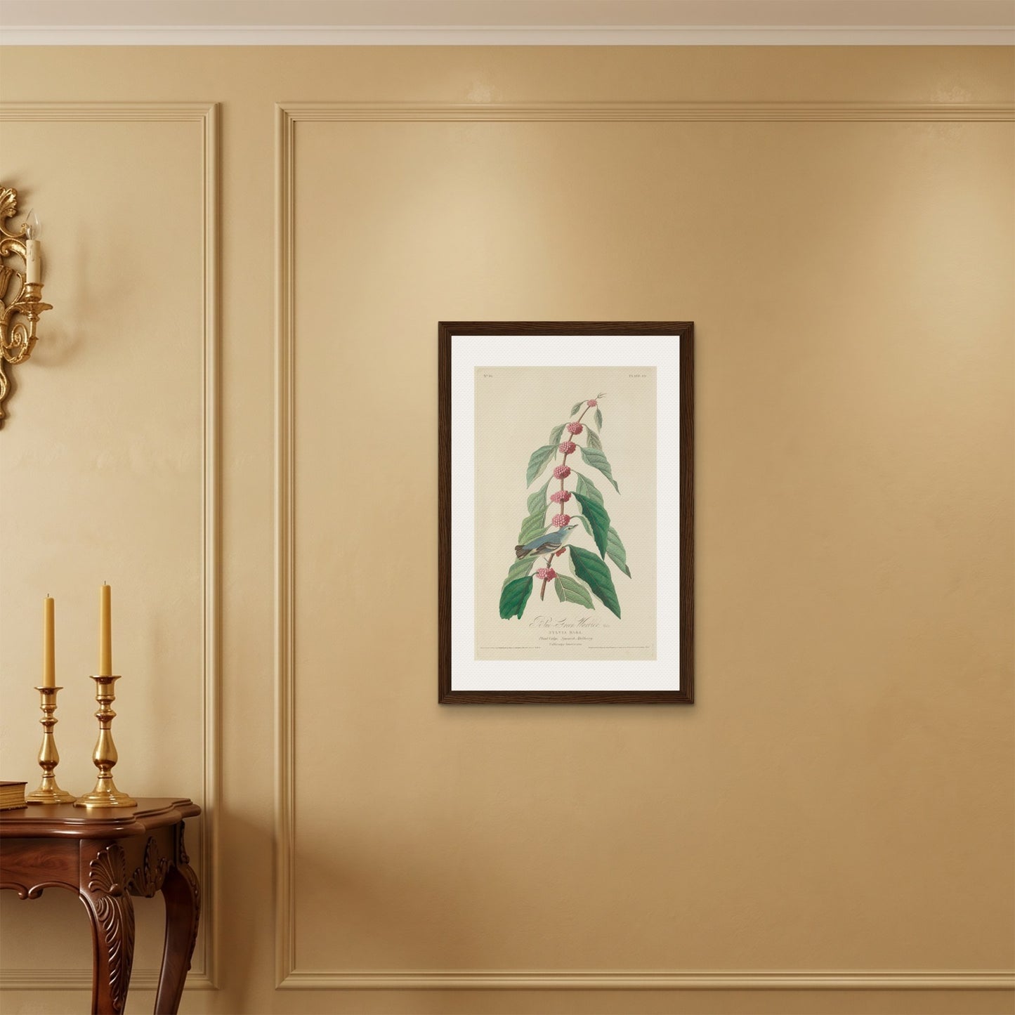 Orlonzo - FRAMED CANVAS DARK WOOD 50x75cm20x30 ROOM