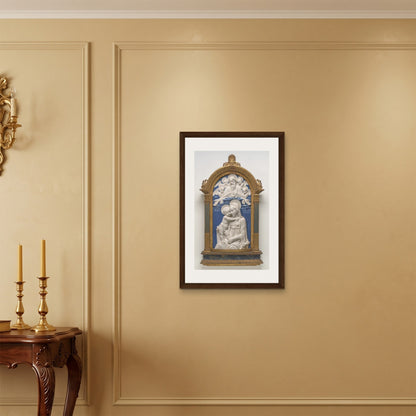 Orlonzo - FRAMED CANVAS DARK WOOD 50x75cm20x30 ROOM