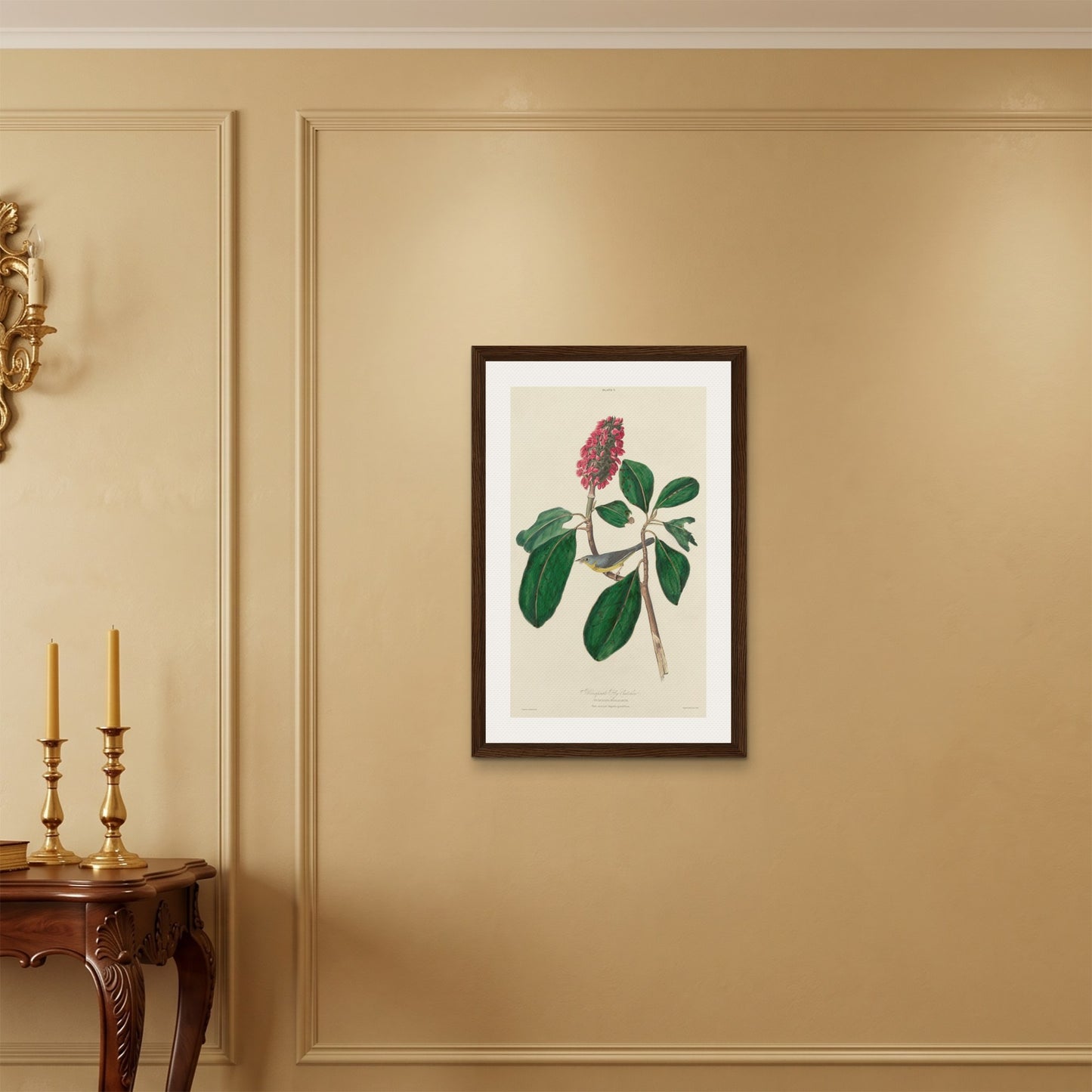Orlonzo - FRAMED CANVAS DARK WOOD 50x75cm20x30 ROOM